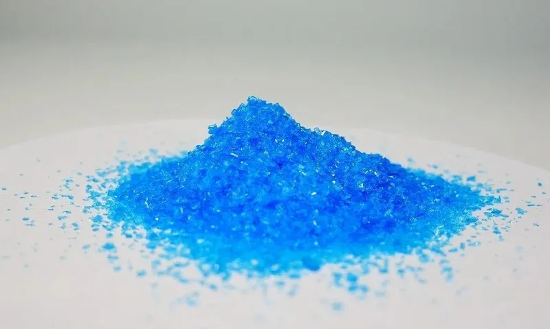 铜离子的变色